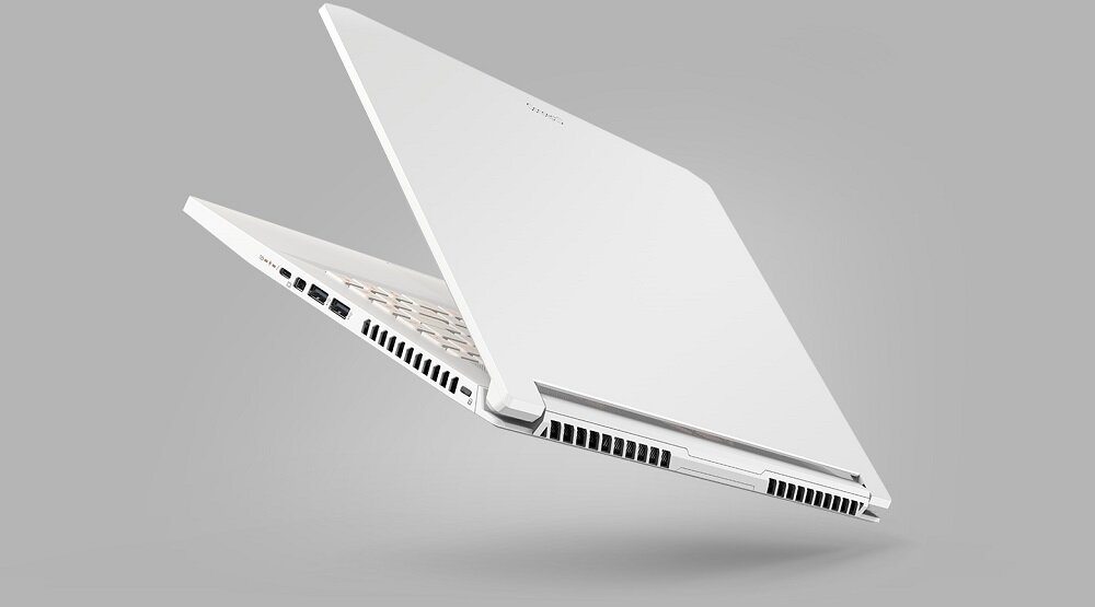 Laptop Acer ConceptD 7 CN715-71-79SM NX.C4HEP.009 klapa laptopa pod kątem
