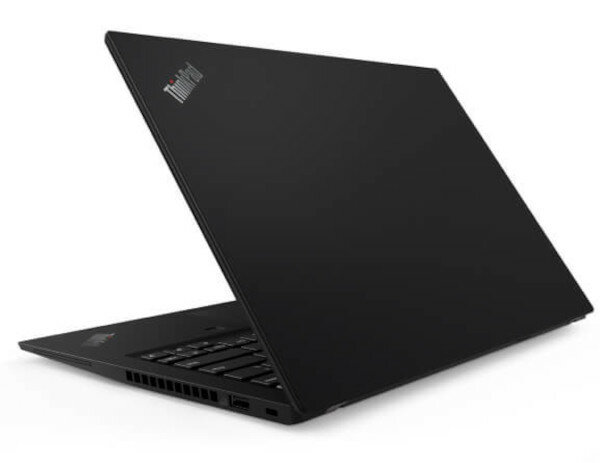 Laptop LENOVO TP T14s G1 R7P4700U 16/512GB tyłem i mocna obudowa