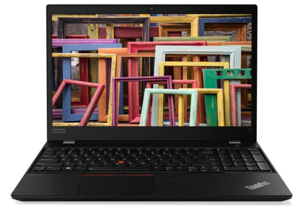Laptop Lenovo ThinkPad T15 front czarny