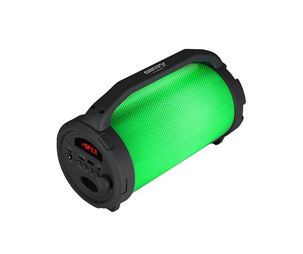Głośnik bezprzewodowy Camry CR 1172 głośnik podświetlony na zielono
