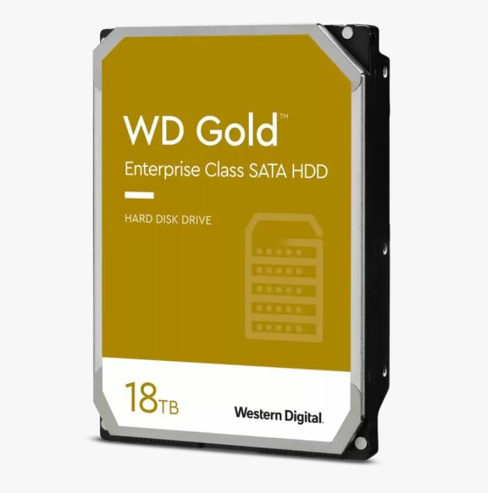Dysk HDD WD Gold WD181KRYZ front