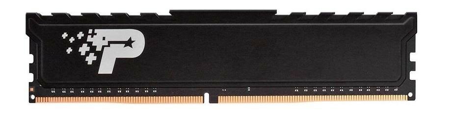 Pamięć Patriot Signature Premium DDR4 3200 Mhz CL22 32GB PSP432G32002H1 widok od przodu w poziomie
