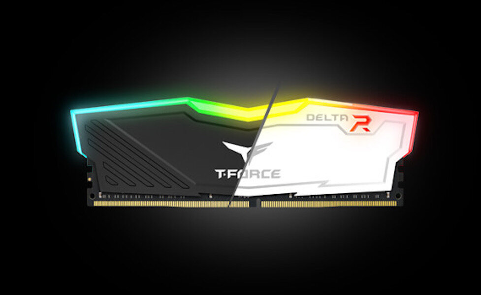 Pamięć RAM TEAM GROUP Delta RGB TF3D432G3200HC16CDC01 dwa kolory