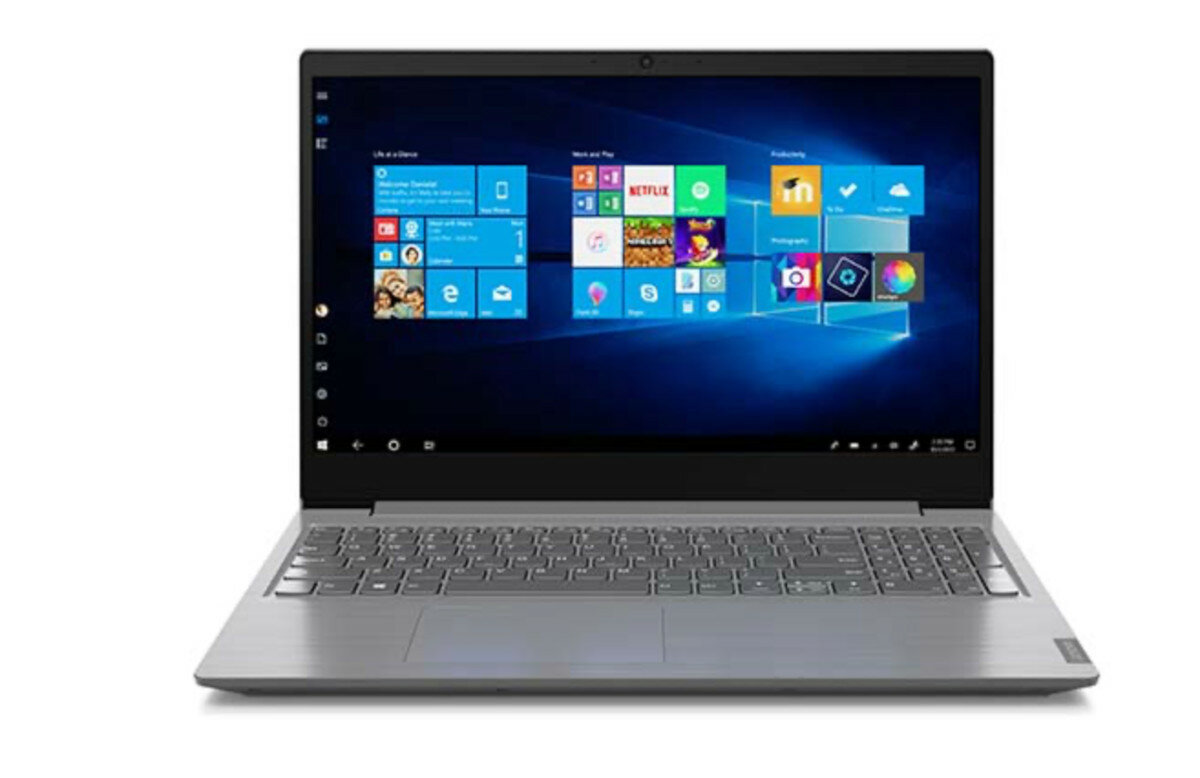 Laptop Lenovo V15-ADA 82C7000RPB otwarty laptop