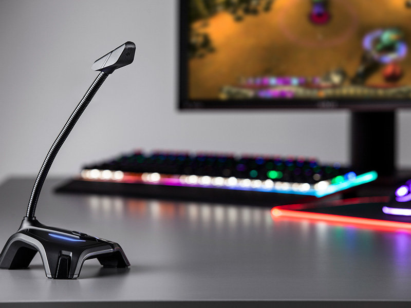 Mikrofon Tracer Gamezon Gamer na biurku