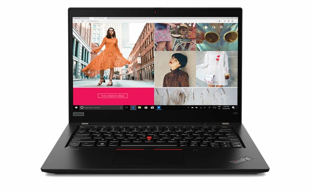 Lenovo ThinkPad X13 G1 20T20051PB front laptopa