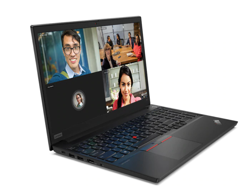 Laptop Lenovo ThinkPad E15 widok z lewej strony