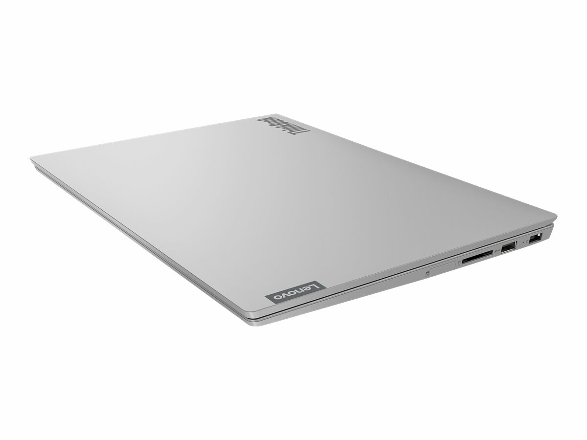 Notebook Lenovo ThinkBook 14-IIL 20SL00LBPB  widok zamkniętego laptopa z góry