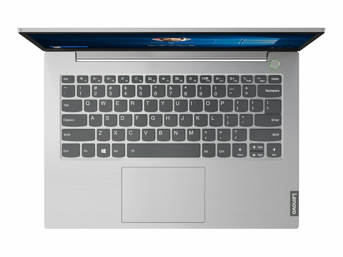 Notebook Lenovo ThinkBook 14-IIL 20SL003NPB  widok na klawiaturę z góry