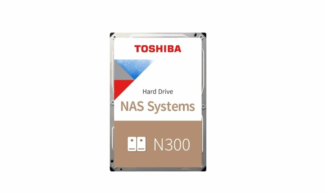 Dysk Toshiba NAS N300 8TB HDWG180UZSVA przód