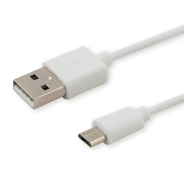 Kabel USB SAVIO CL-123 złącza widoczne bokiem