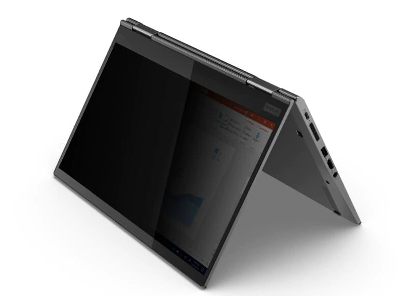 Laptop Lenovo ThinkPad X1 Yoga 5 ustawiony jako tablet