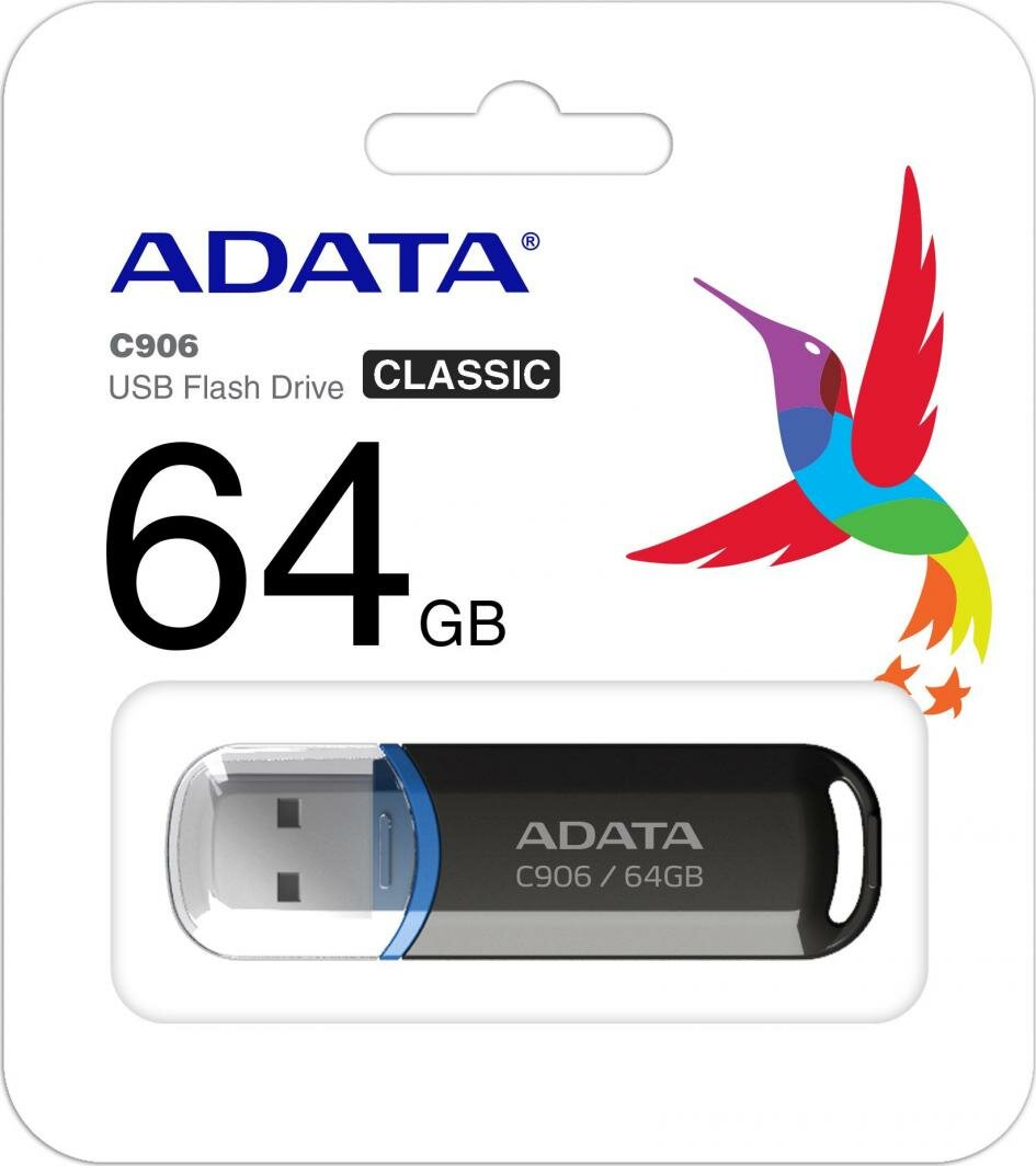 Pendrive ADATA Classic C906 64GB w opakowaniu