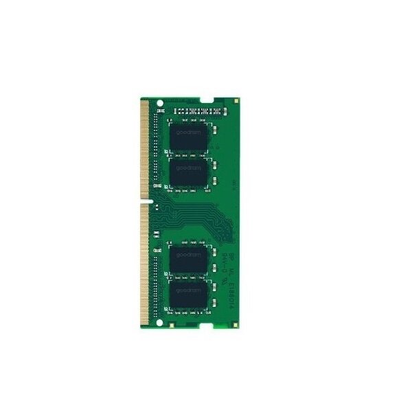 Pamięć GoodRam DDR4 SODIMM 8GB 3200Mhz CL22 GR3200S464L22S/8G  widok pamięci od przodu w pionie