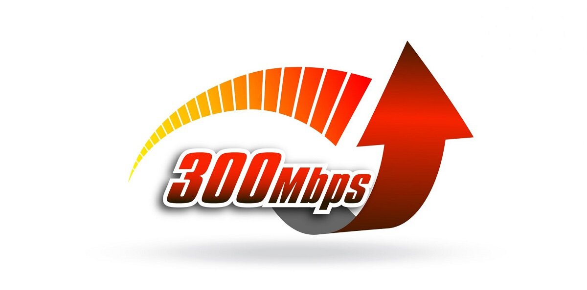 Karta sieciowa Edimax EW-7722UTn v3 informacja o szybkości 300mbs