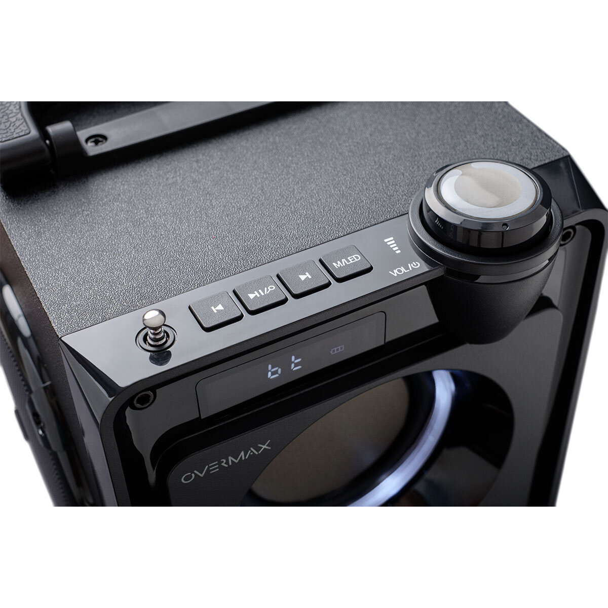 Głośnik bezprzewodowy Overmax Soundbeat 5.0 2x20W panel sterowania