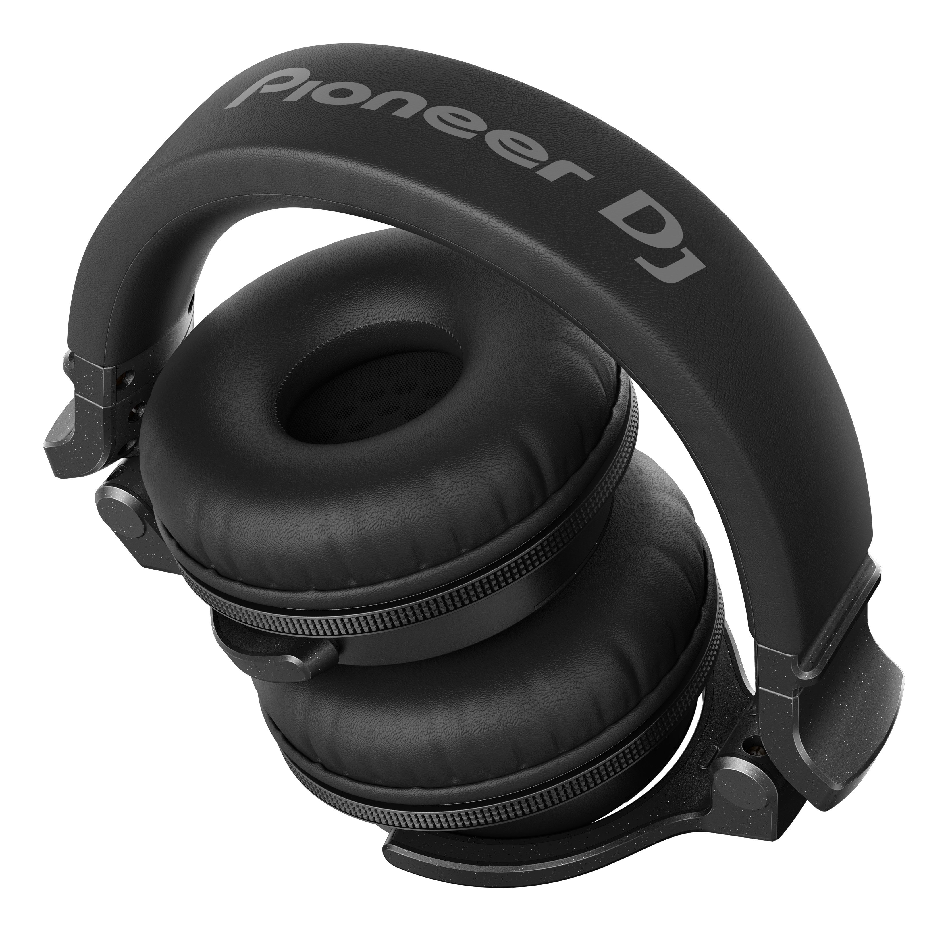 Słuchawki Pioneer DJ HDJ-CUE1BT-R czarne złożone