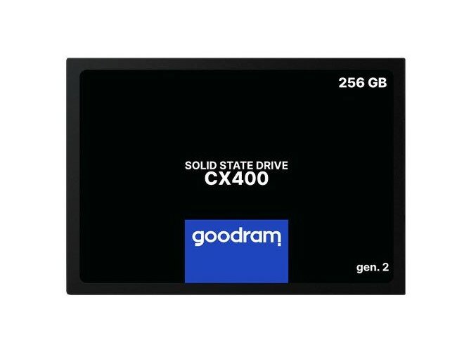 Dysk SSD Goodram CX400 GEN.2 256GB SATA3 2.5 przód 