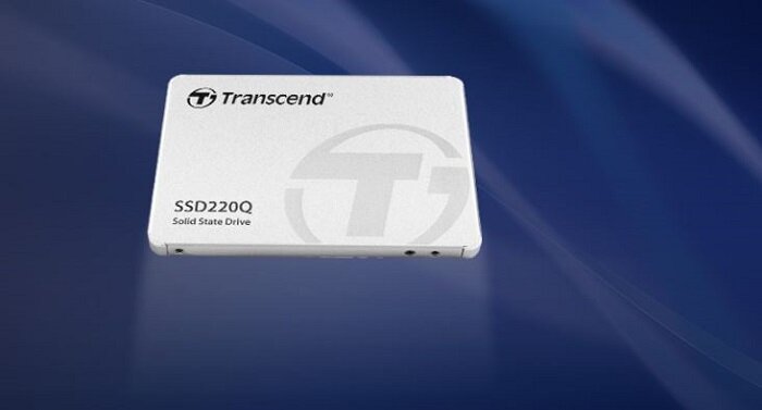 Dysk SSD Transcend SSD220Q 2TB TS2TSSD220Q  widok od przodu