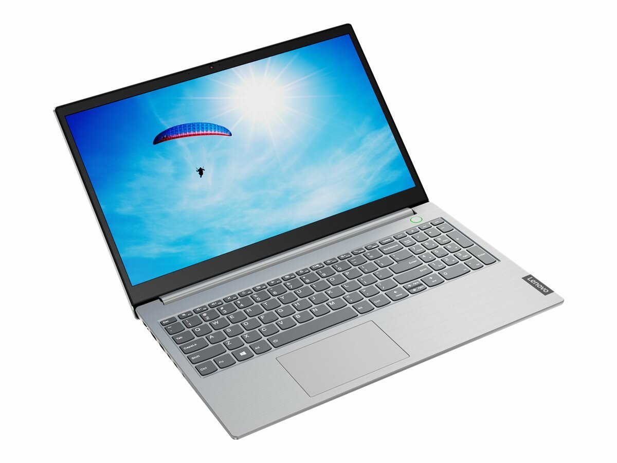 Laptop LENOVO ThinkBook 15-IIL 20SM00CYPB widok z góry pod kątem