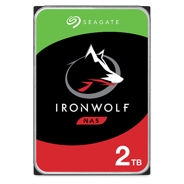 Dysk SEAGATE IronWolf ST2000VN004 frontem