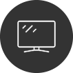 ikona matryca monitora