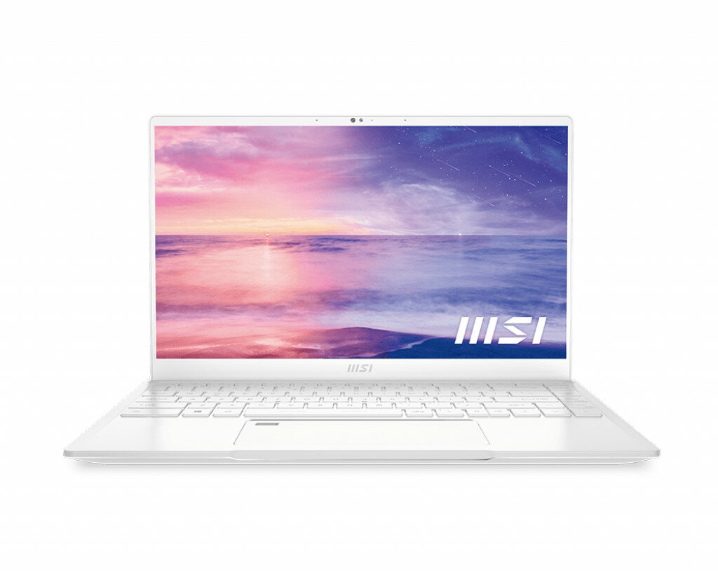 Laptop MSI Prestige 14 A10SC-216P od przodu