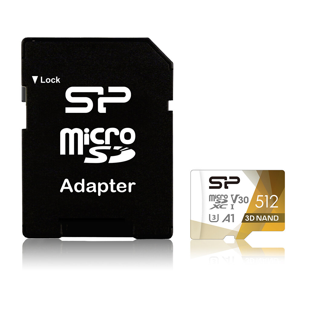 Karta pamięci Silicon Power SP512GBSTXDU3V20AB z adapterem