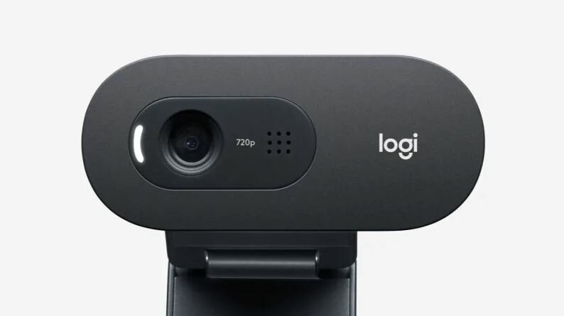 Kamera internetowa Logitech C505 HD zbliżenie na przód kamery
