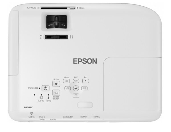 Projektor Epson EB-FH06 V11H974040 od góry