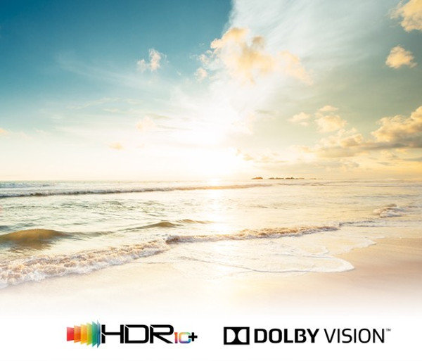 Dolby Vision oraz HDR10+ plaża