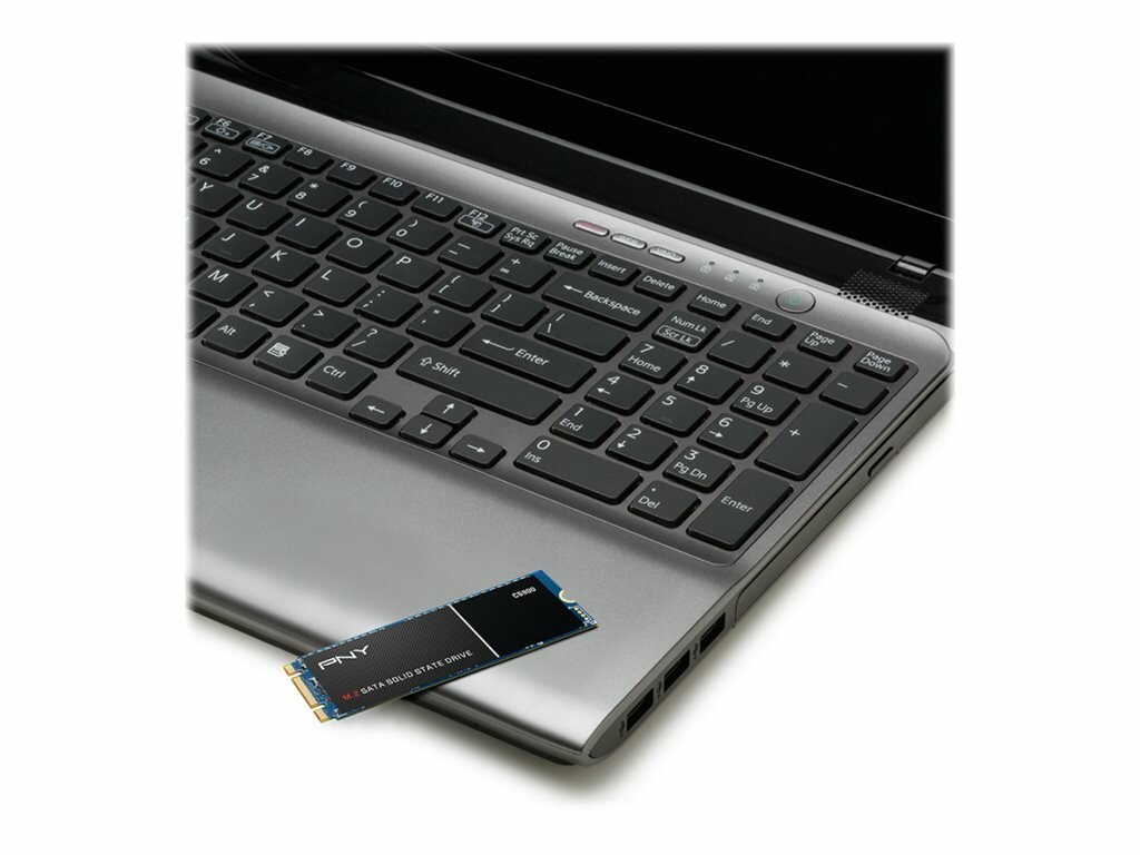Dysk SSD PNY CS900 250GB M.2 SATA M280CS900-250-RB dysk na laptopie