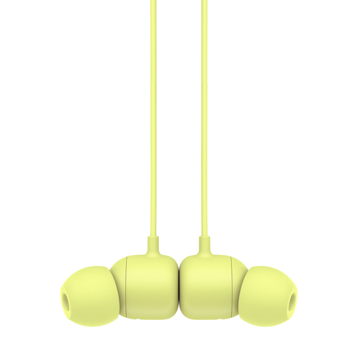 Słuchawki bezprzewodowe Apple Beats Flex MYMD2EE/A żółte dwie słuchawki na kablu