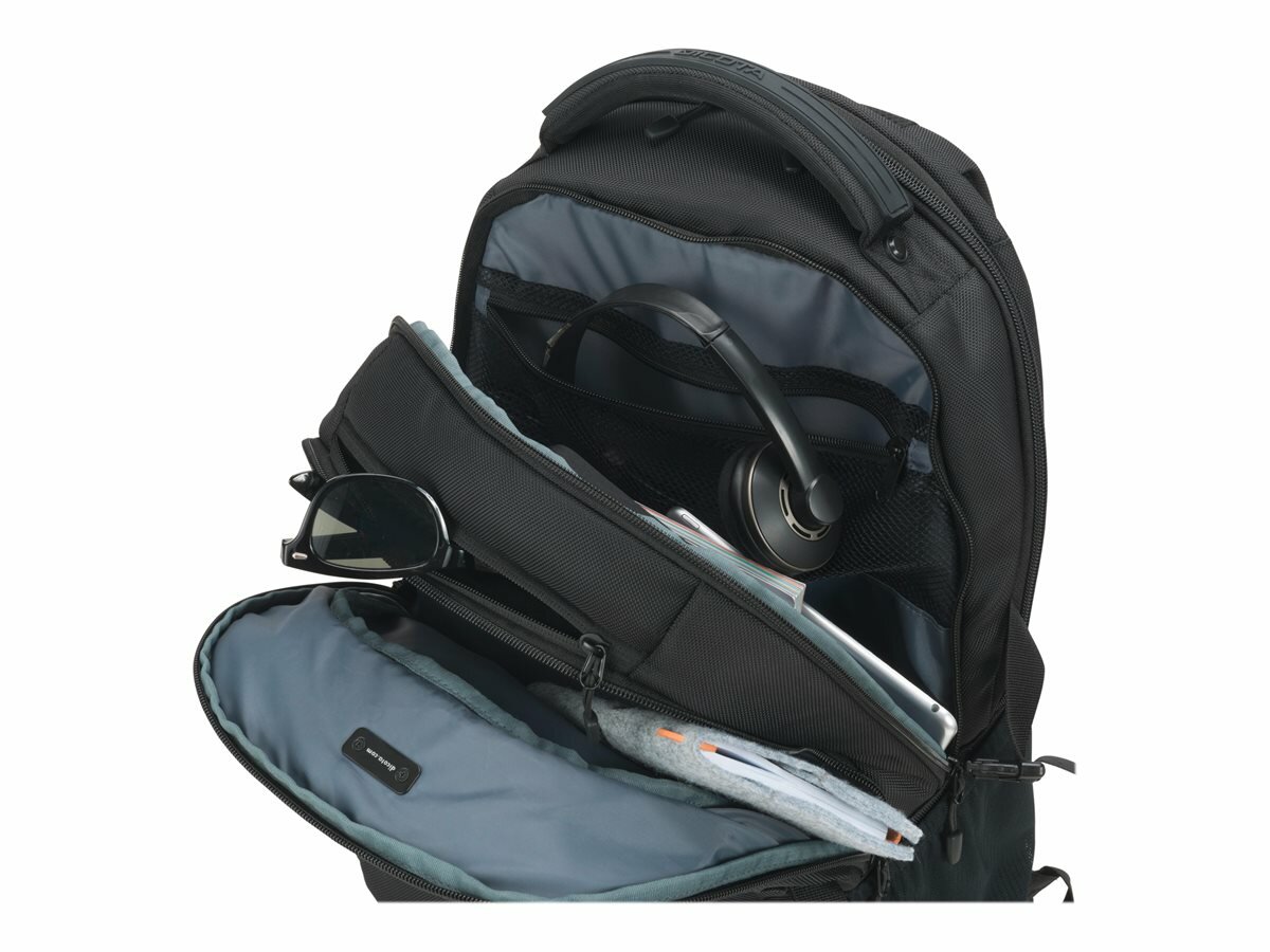 Plecak Dicota Eco Backpack Seeker 13-15.6 D31813 otwarte komory