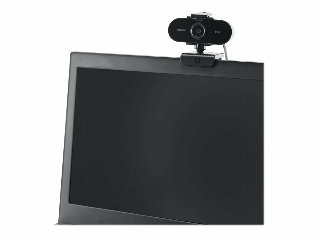 Kamera internetowa Dicota Webcam PRO Plus D31841 kamera na laptopie
