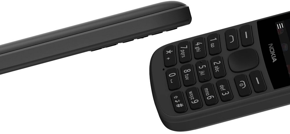 Telefon komórkowy Nokia 215 4G TA-1272 widok na klawisze i bok telefonu