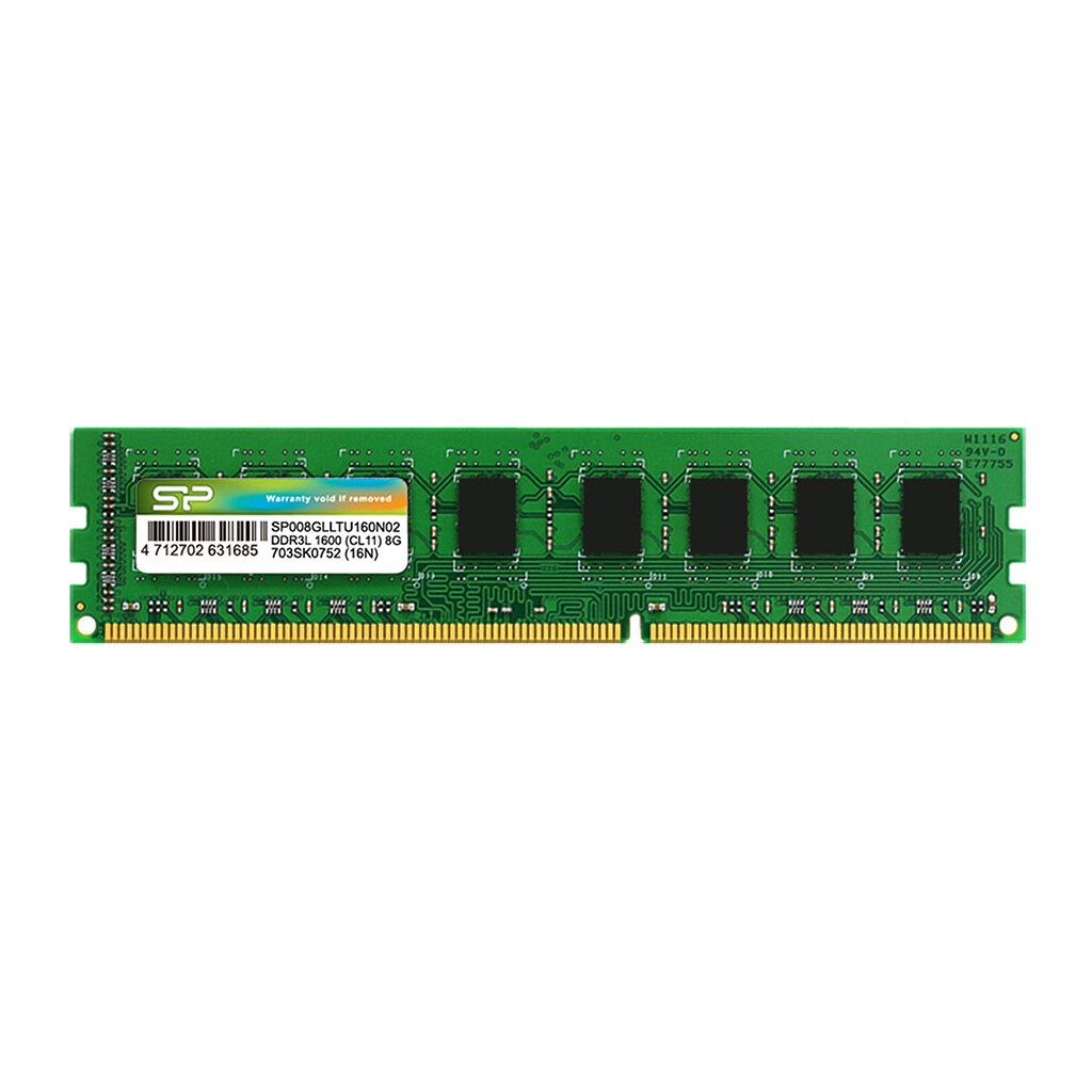 Pamięć RAM Silicon Power SP008GLLTU160N02 frontem