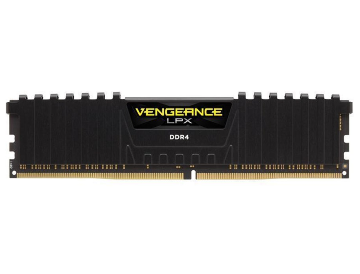 Pamięć RAM Corsair Vengeance CMK16GX4M2D3600C16 DDR4-3600MHz moduł widoczny frontem