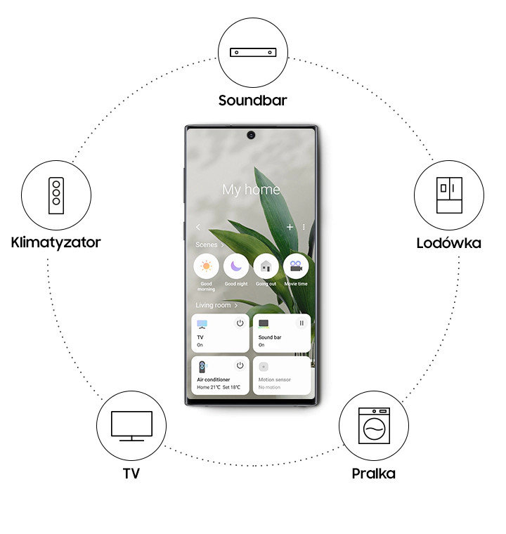 Soundbar Samsung HW-Q70T/EN aplikacja