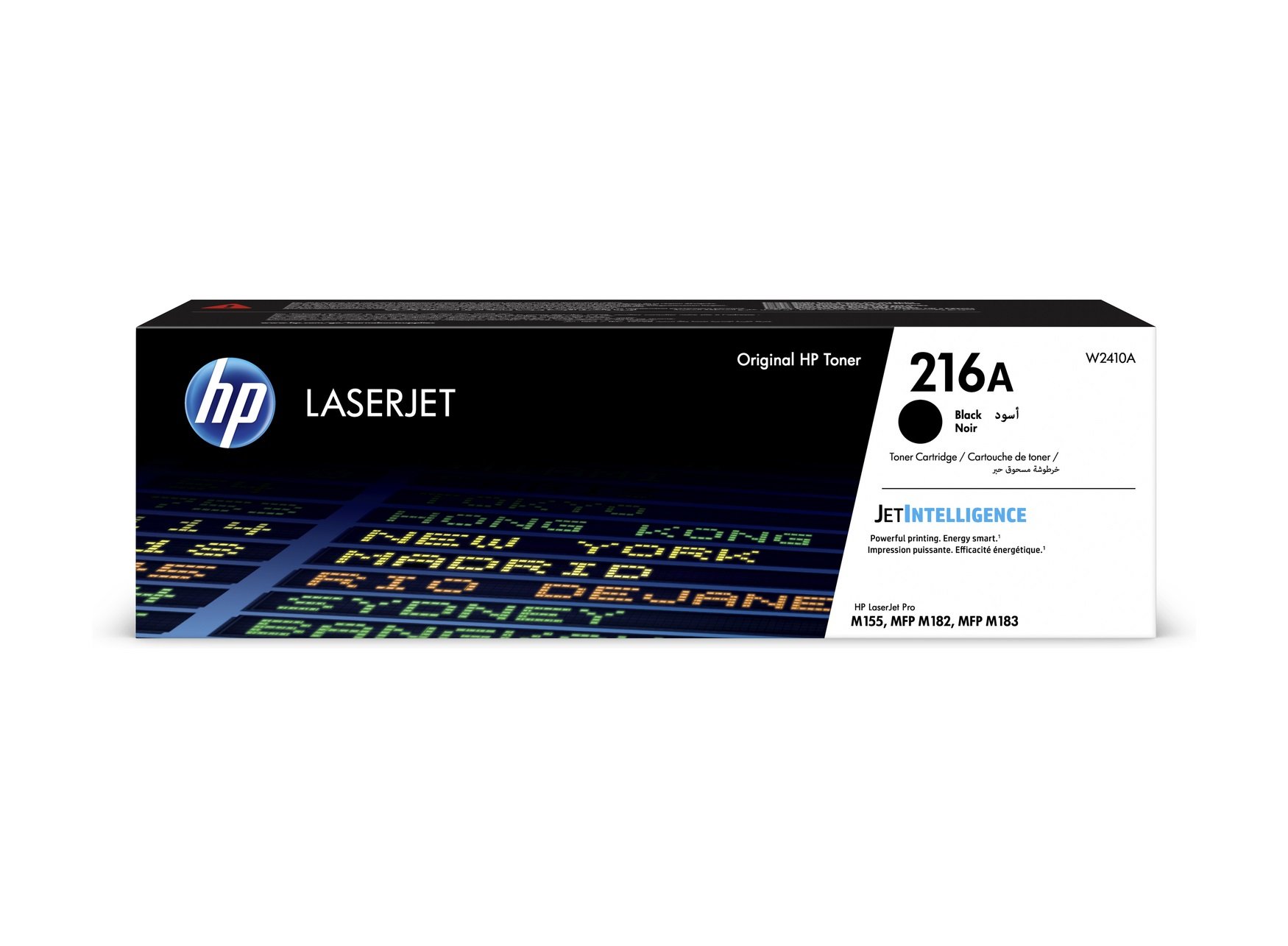 Toner HP 216A Black W2410A widok od przodu na opakowanie