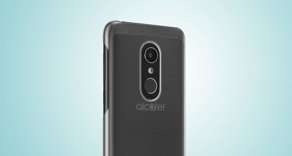 Smartfon Alcatel 1C Czarny tył telefonu