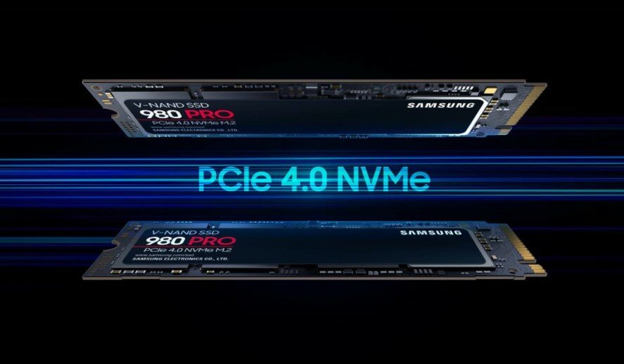 Dysk SSD Samsung 980 PRO PCle 4.0 NVMe™ M.2 SSD 2TB interfejs PCIe 4.0