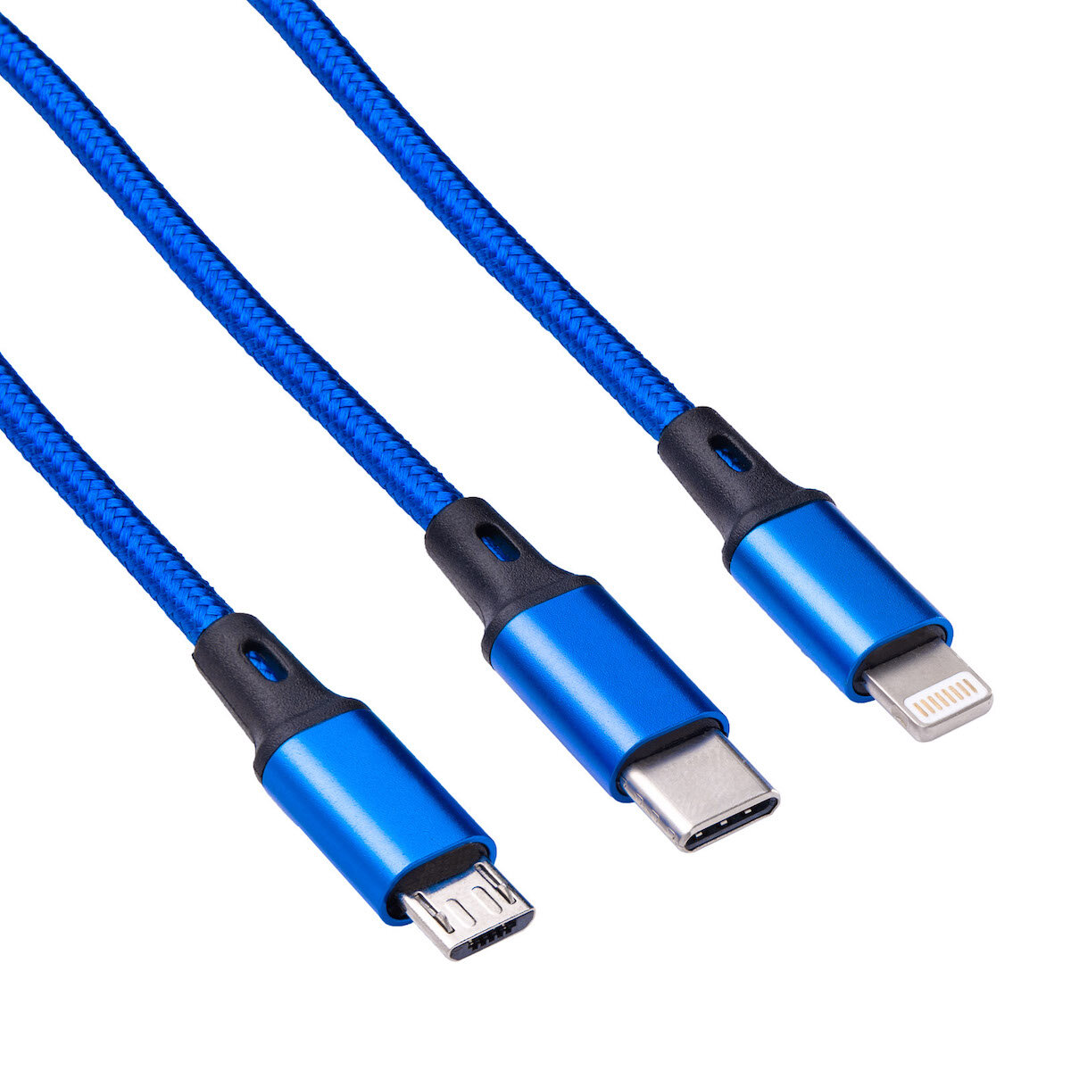Kabel Akyga USB 3.0 A, USB Micro B , USB type C, Lightning złącza z bliska
