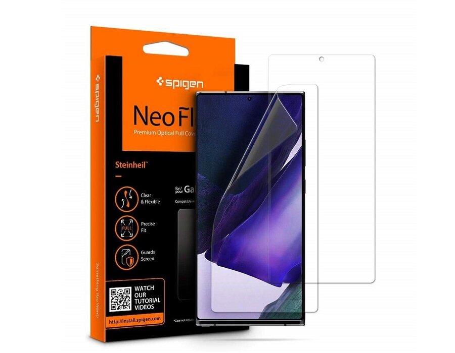 Folia ochronna Spigen Neo Flex do Samsung Galaxy Note 20 Ultra opakowanie i folia