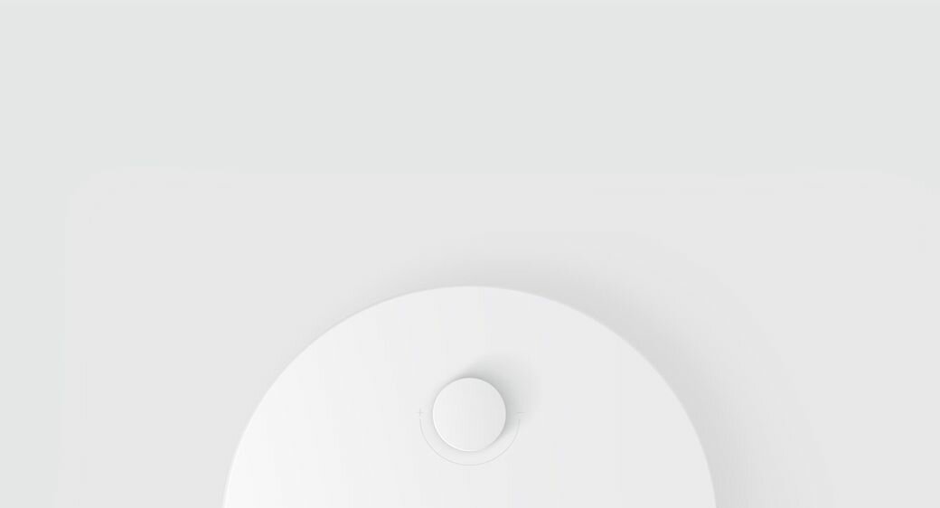 Lampka biurkowa Xiaomi Mi LED Desk Lamp Pro biała widok od góry na przycisk sterowania