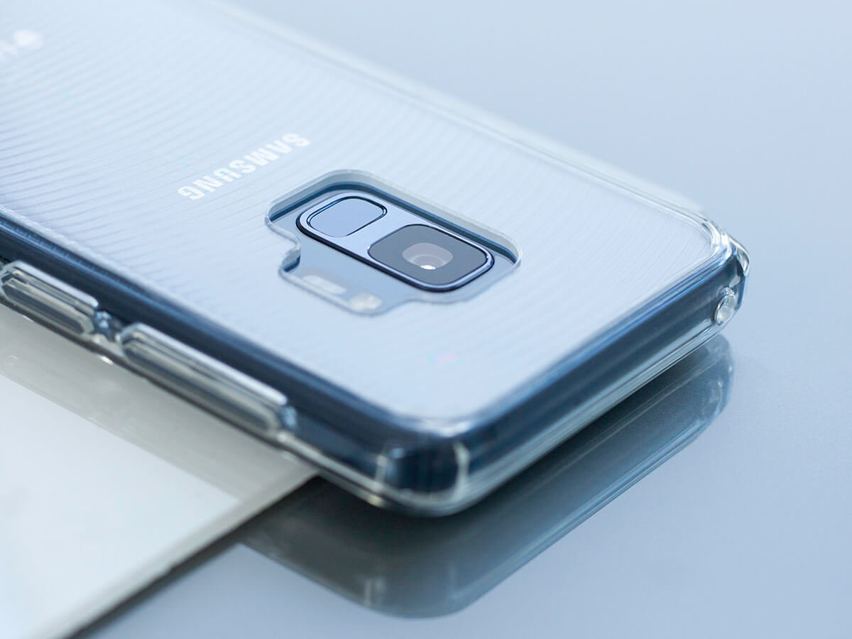 Etui 3MK Armor Case do Galaxy A71 widok od góry na telefon w etui