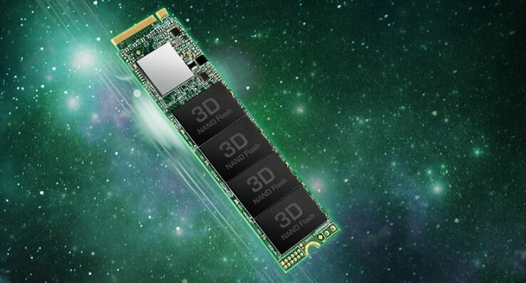 Dysk SSD Transcend 112S 512GB  M.2 TS512GMTE112S  pamięć na tle gwiazd