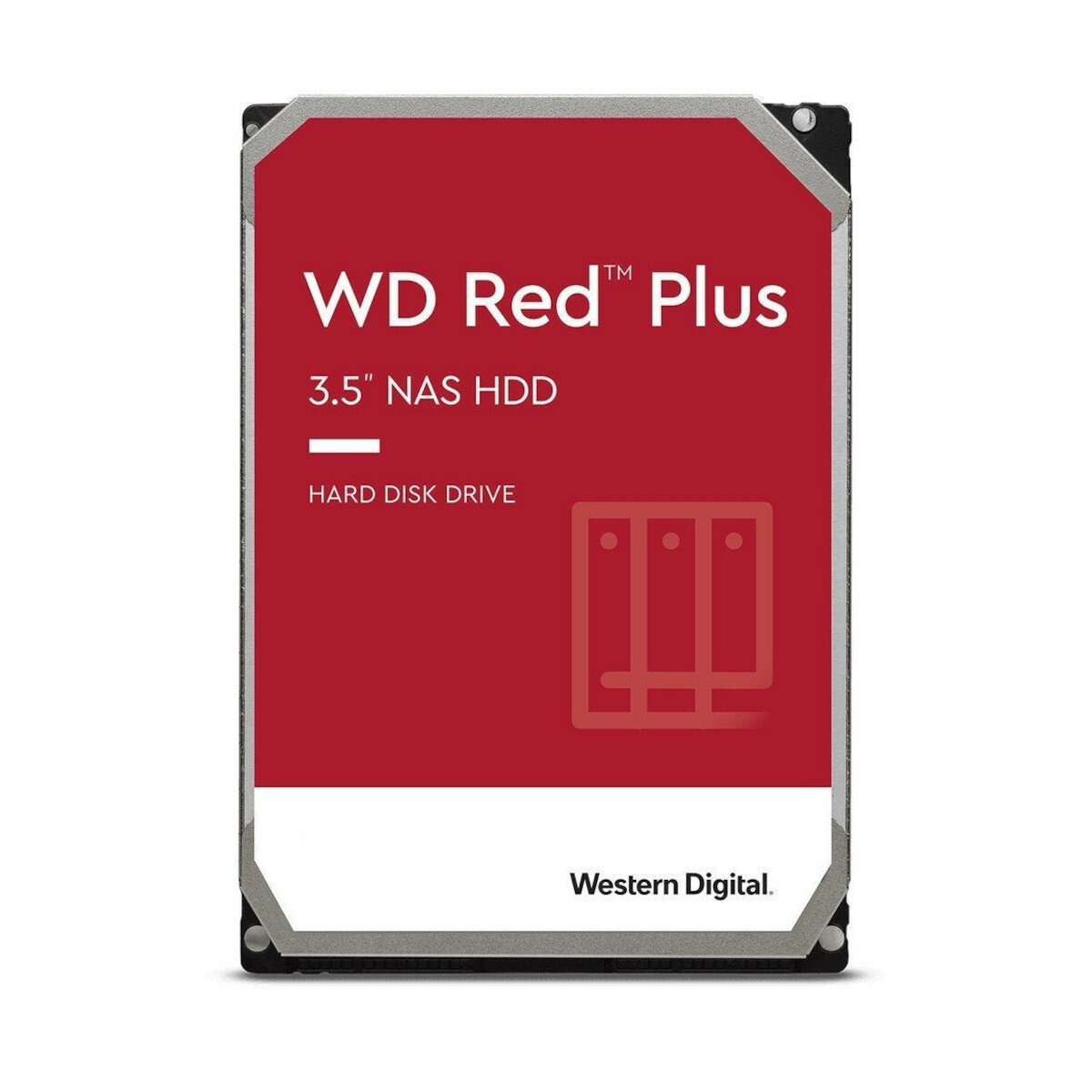 Dysk HDD WD Red Plus 4T WD40EFZX front