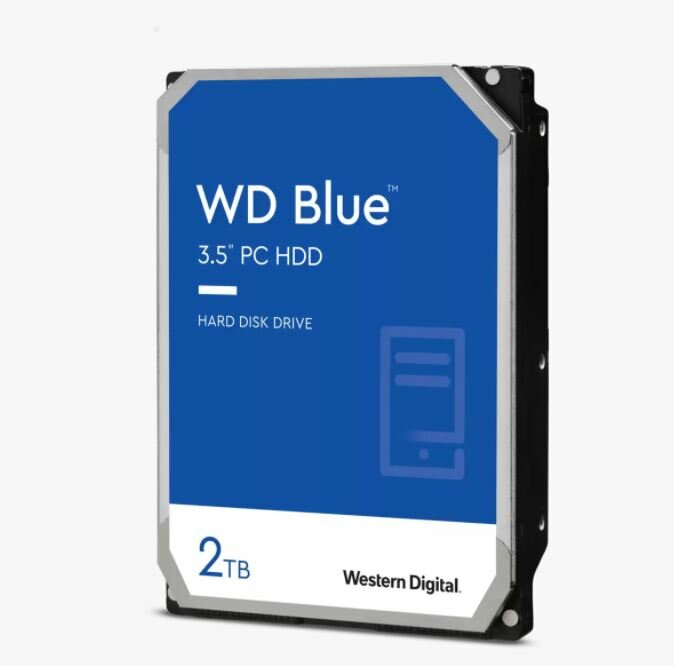 Dysk HDD WD Blue WD20EZBX front