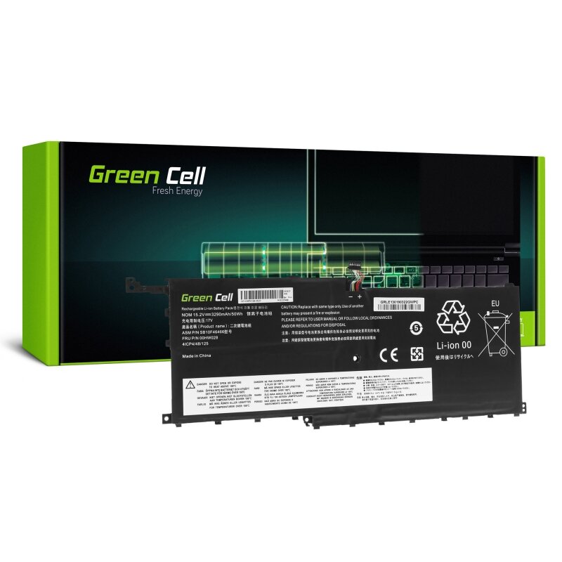 Bateria do laptopa Green Cell 00HW028 widok baterii i opakowanie